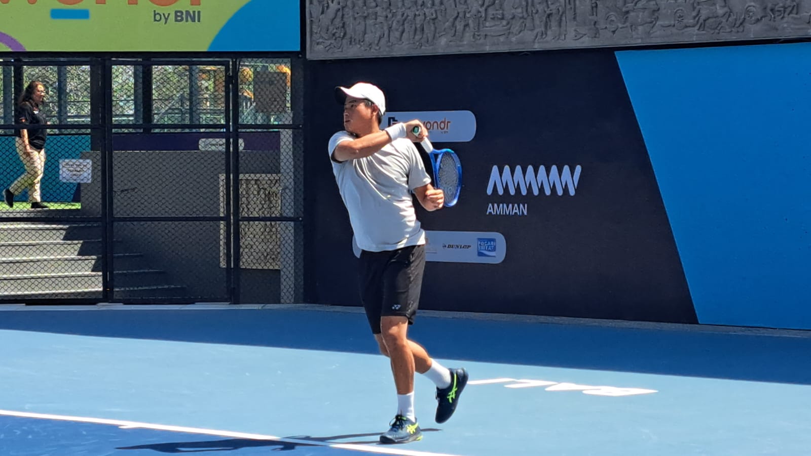 Anthony Susanto dan Nathan Barki Raih Kemenangan Perdana di Amman Men’s World Tennis Championship