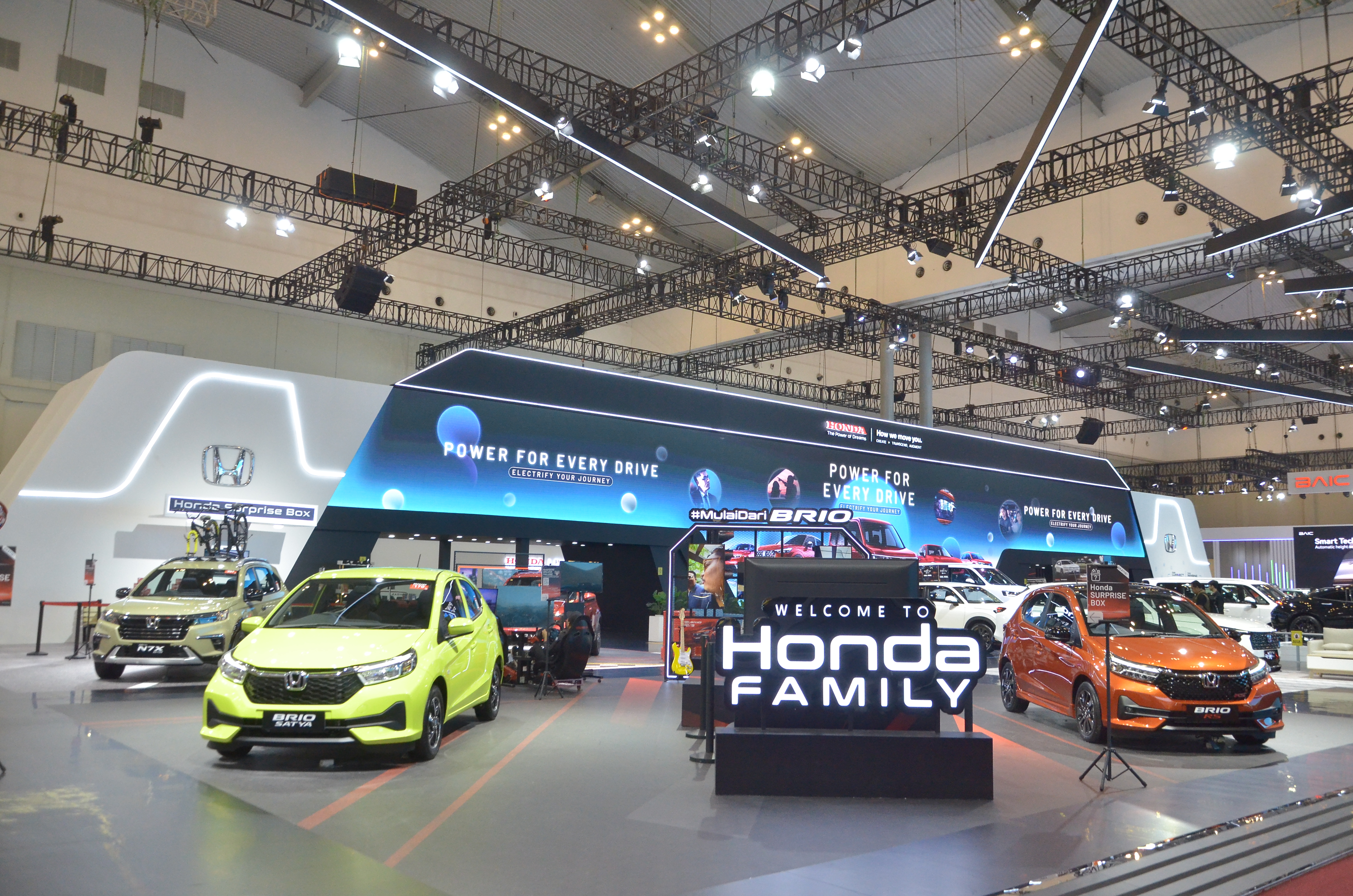 Honda Kantongi 1.908 SPK di GIIAS 2025: Brio Perkasa, Hybrid Makin Dilirik