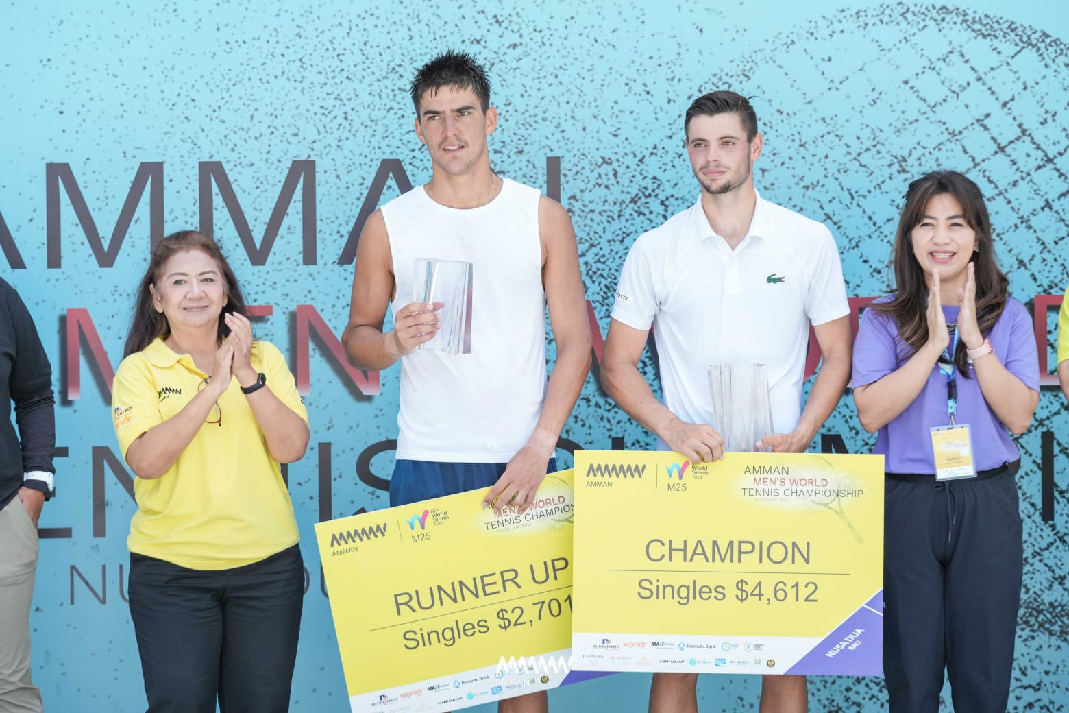 Arthur Gea Juara Amman Men's World Tennis Championship Seri IV M-25