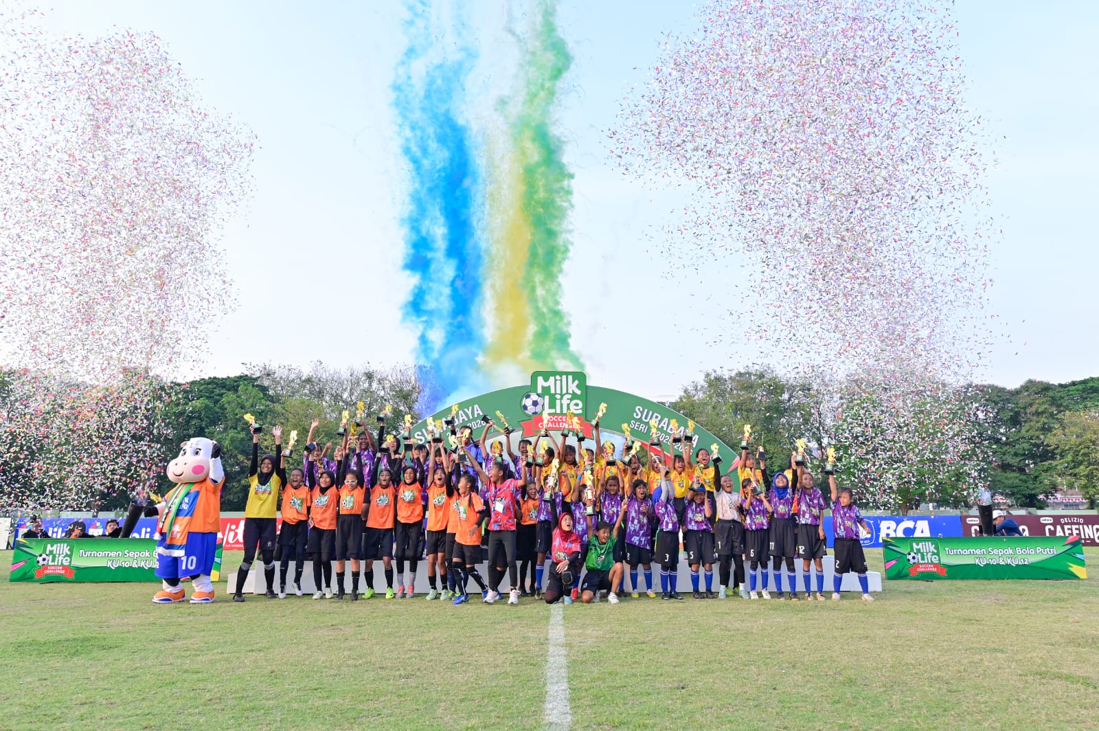 SDN Kalirungkut I/264 Borong Gelar Juara di MLSC Seri 1 Surabaya 2025/2026