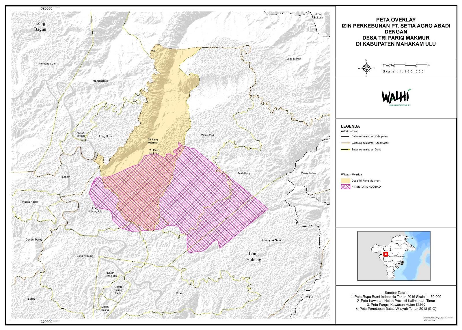 Perusahaan Sawit Diduga Rampas 20 Ribu Hektare Lahan Warga Mahulu