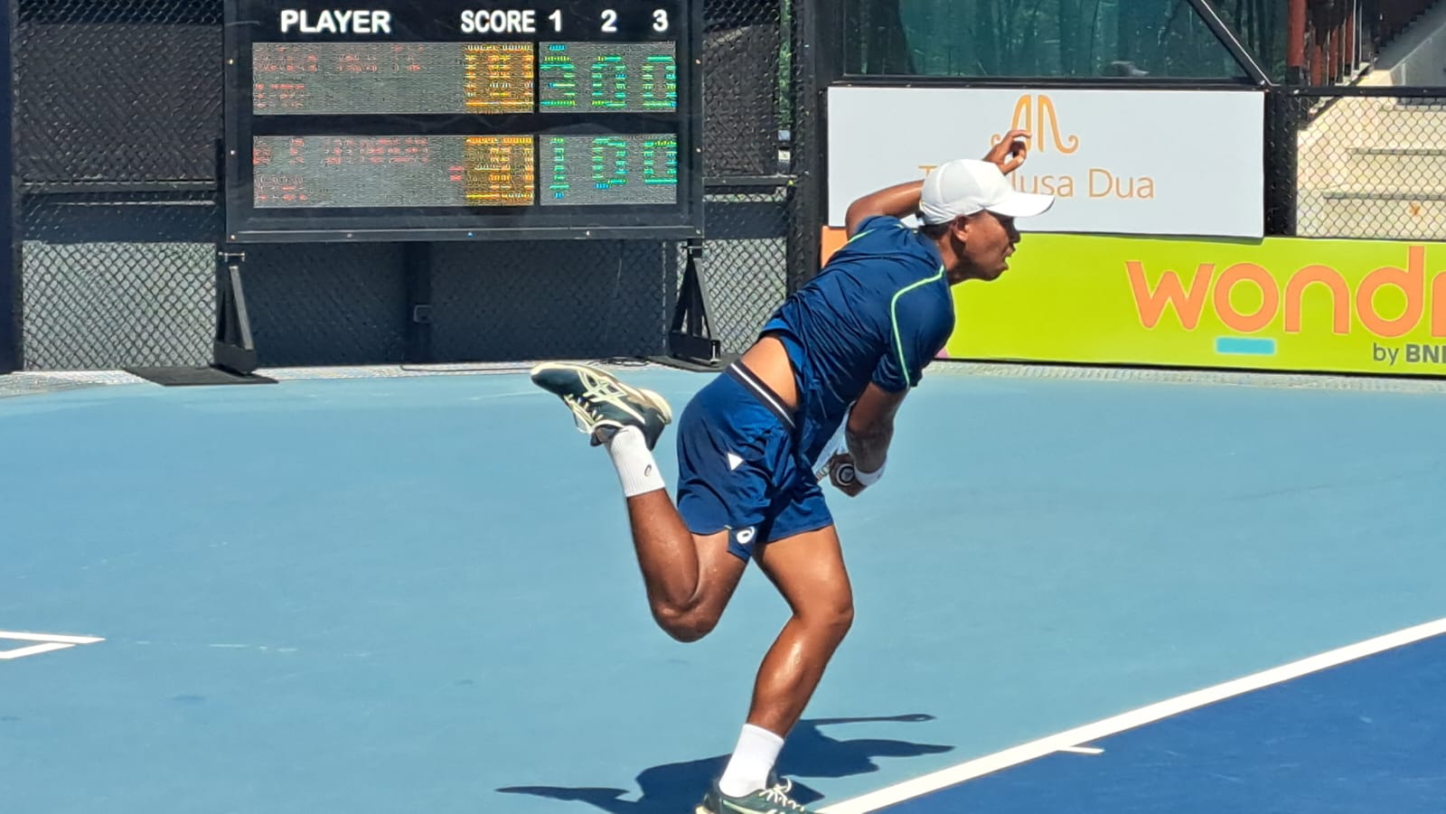 Tiga Petenis Indonesia Gugur di Fase Grup UTR Pro Tennis Tour Bali