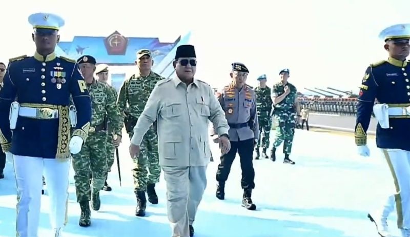 Presiden Prabowo Kukuhkan Pejabat Tinggi TNI dan Enam Kodam Baru
