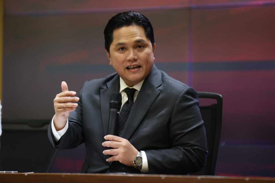 Erick Thohir Resmi Jadi Menpora