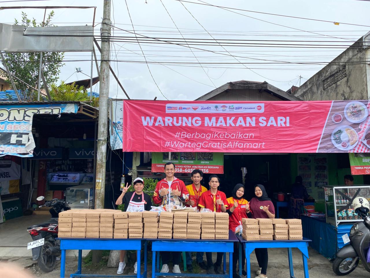 Ramadan 2026, Alfamart Bagikan 60 Ribu Paket Berbuka Lewat Program Warteg Gratis