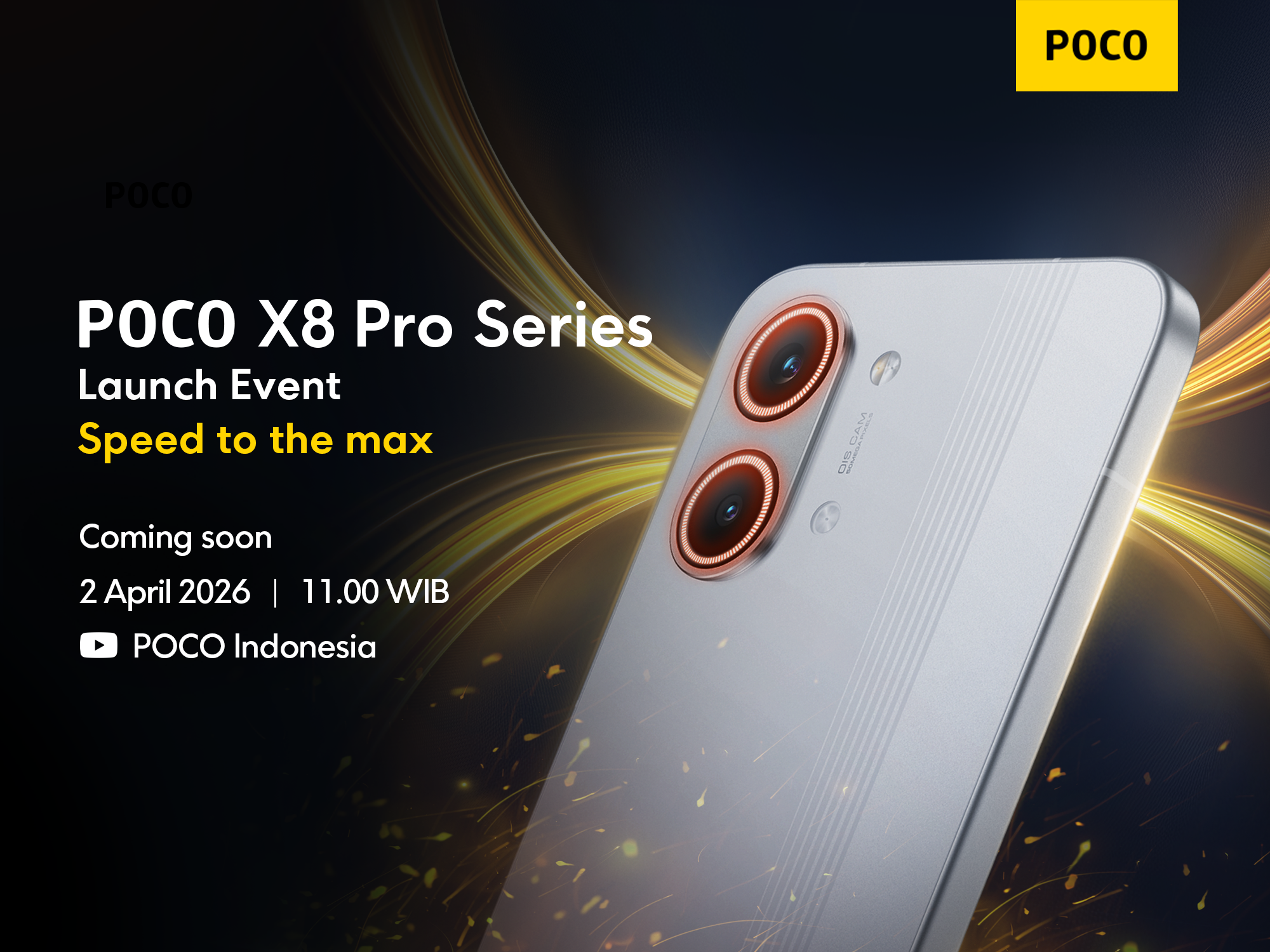 POCO X8 Pro Series Resmi Meluncur 2 April 2026 di Indonesia, Usung Dimensity 8500-Ultra dan Baterai 8.500mAh