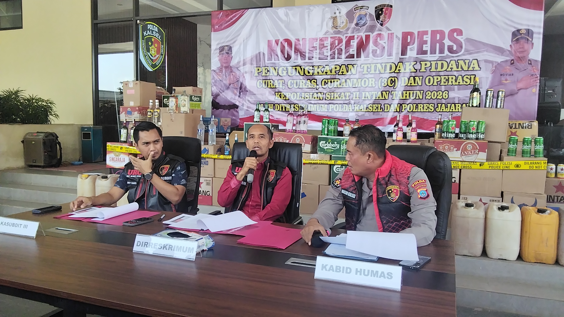 Bawa Sajam Tanpa Izin Masih Jadi Temuan Menonjol Operasi Sikat Intan di Kalsel
