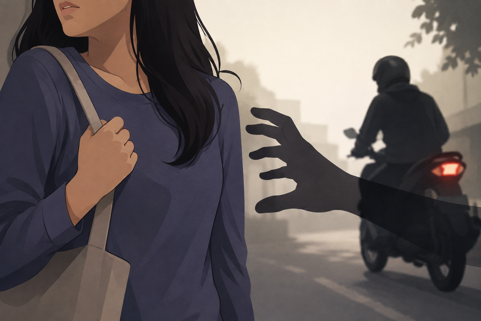 Begal Payudara Kembali Beraksi di Martapura, Perempuan dan Santriwati Makin Waswas