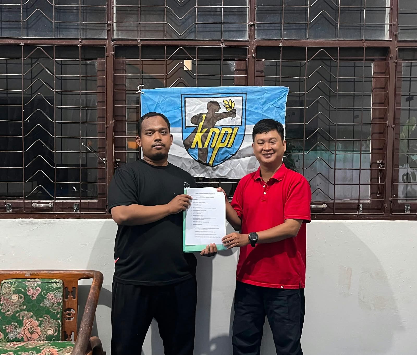 Reviadi Syafitri Serahkan Berkas, Mantap Maju sebagai Calon Ketua KNPI Banjarbaru