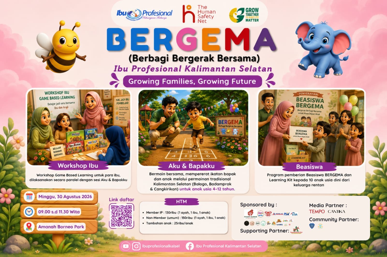 Lewat Permainan Tradisional, Bergema Banjarbaru Ajak Ayah Perkuat Bonding dengan Anak