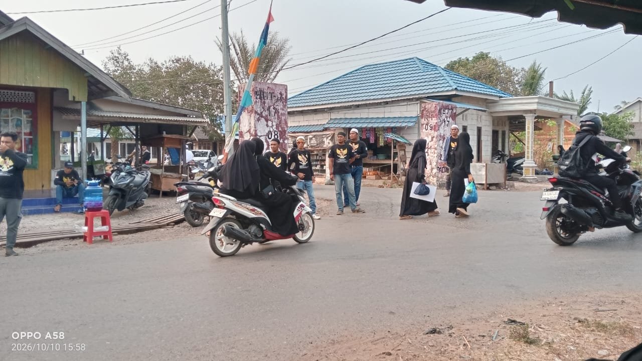 Tak Hanya Berbagi, BAPASAK Bantu Atur Lalu Lintas Haul KH Anang Ramli